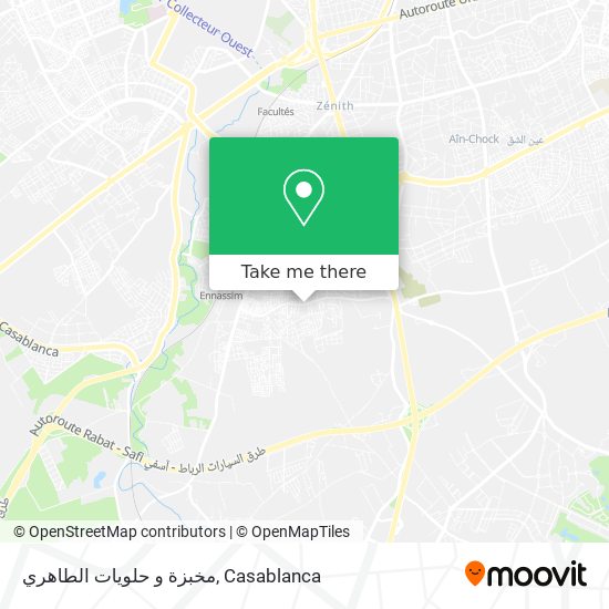 مخبزة و حلويات الطاهري map