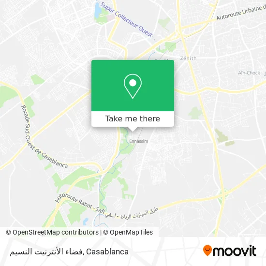 فضاء الأنترنيت النسيم map