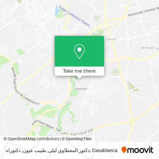 دكتور المعطاوي ليلى, طبيب عيون, دكتوراه plan