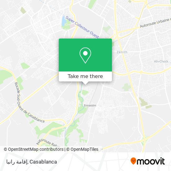 إقامة رانيا map