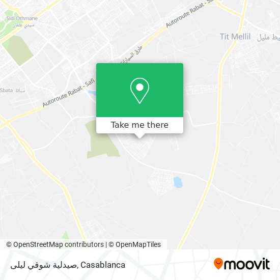 صيدلية شوقي ليلى map