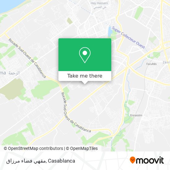 مقهي فضاء مرزاق map