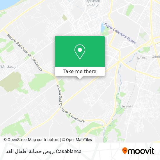 روض حضانة أطفال الغد map