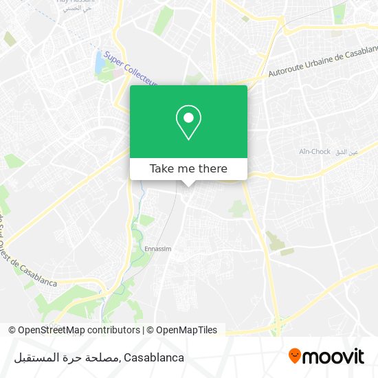 مصلحة حرة المستقبل map