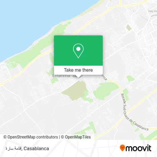 إقامة سارة map
