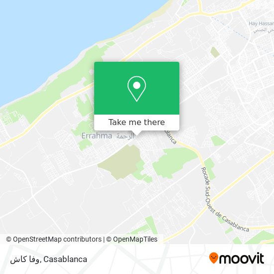 وفا كاش map