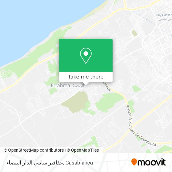 عقاقير سانتي الدار البيضاء map
