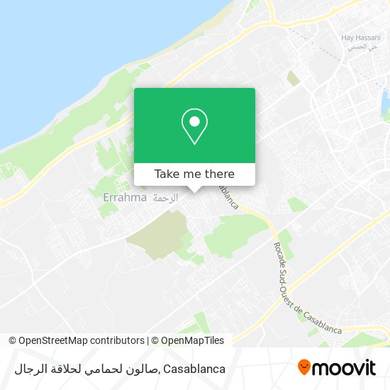 صالون لحمامي لحلاقة الرجال map