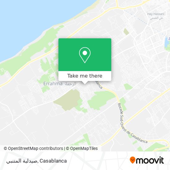 صيدلية المتنبي map