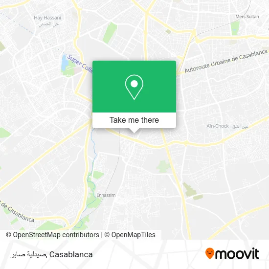 صيدلية صابر map
