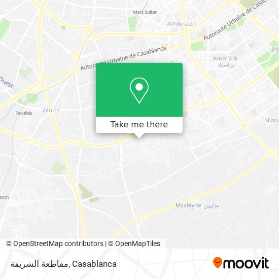 مقاطعة الشريفة plan