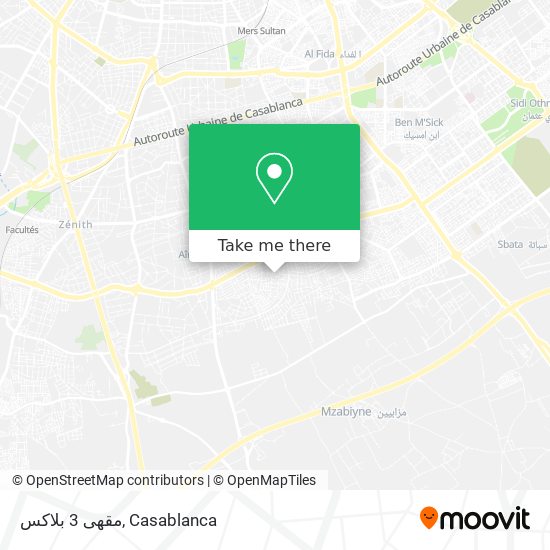 مقهى 3 بلاكس map