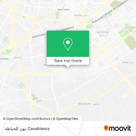 نون للخياطة map