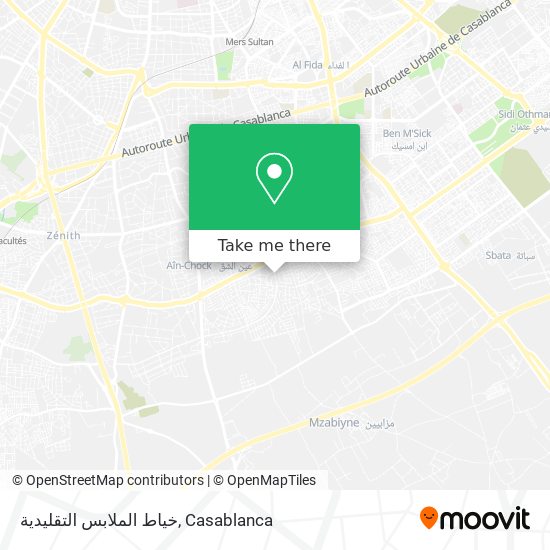 خياط الملابس التقليدية map