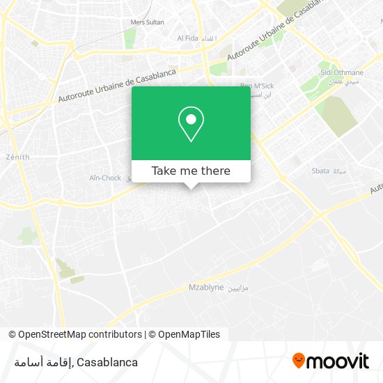 إقامة أسامة map