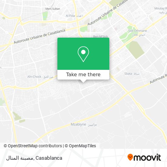 مصبنة المنال map