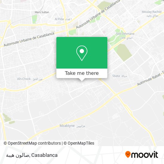 صالون هيبة map