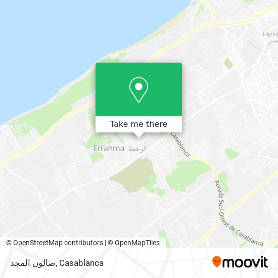 صالون المجد map