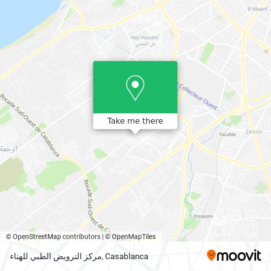 مركز الترويض الطبي للهناء map
