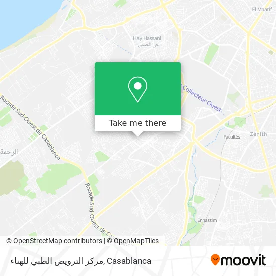 مركز الترويض الطبي للهناء map