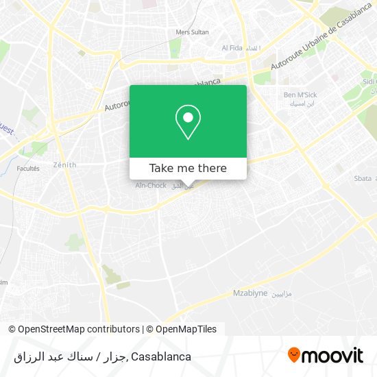 جزار / سناك عبد الرزاق map
