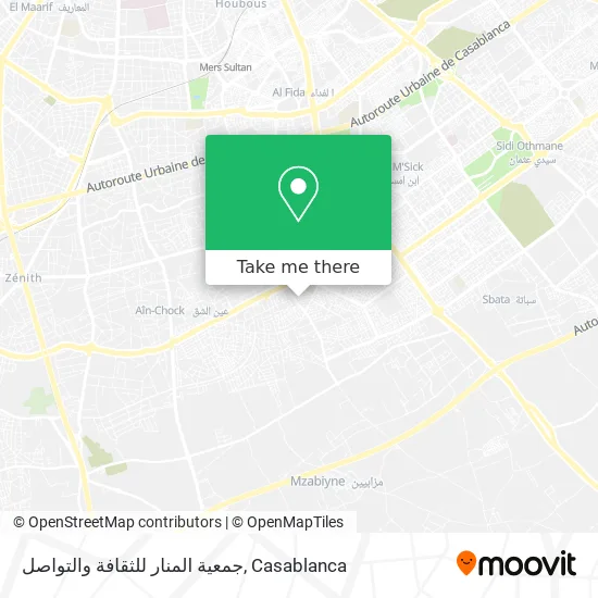 جمعية المنار للثقافة والتواصل map