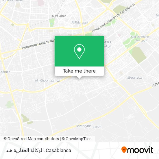 الوكالة العقارية هند map