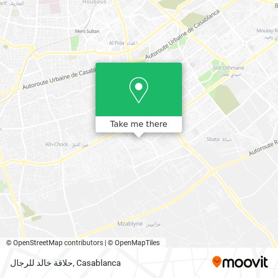 حلاقة خالد للرجال map