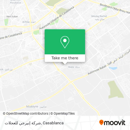 شركة إنيرجي للعجلات map