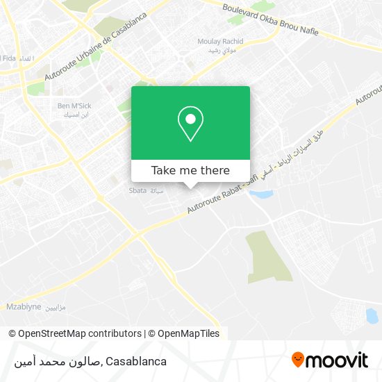 صالون محمد أمين map