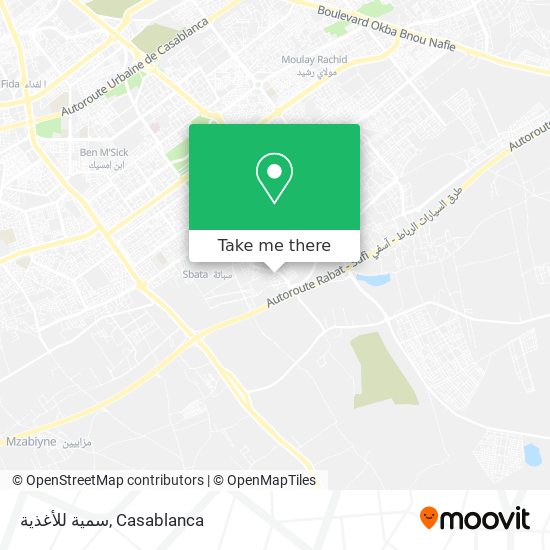 سمية للأغذية map