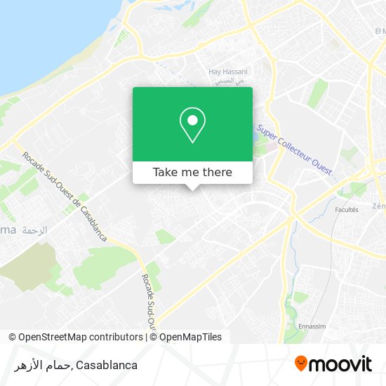 حمام الأزهر map