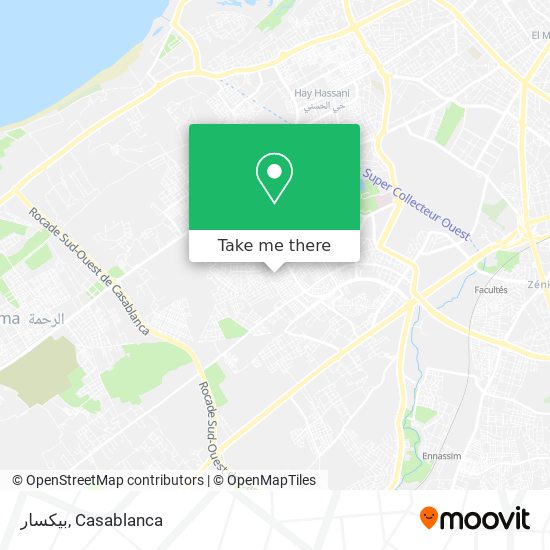 بيكسار map