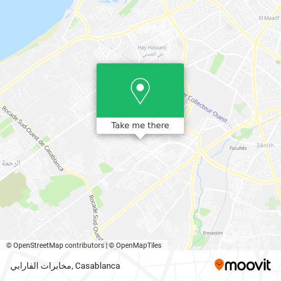 مخابرات الفارابي map