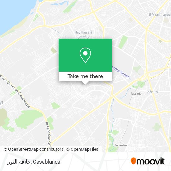 حلاقة النورا map