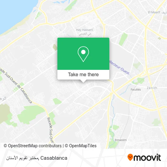 مختبر تقويم الأسنان map