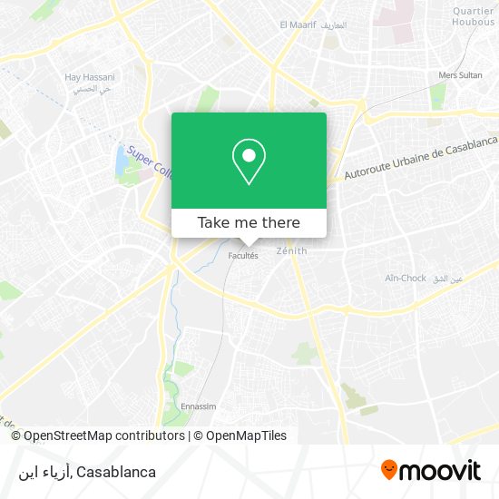 أزياء اين map