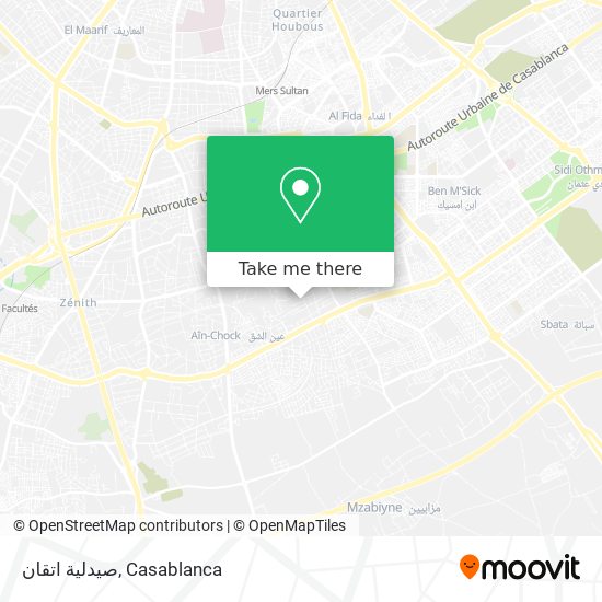 صيدلية اتقان map