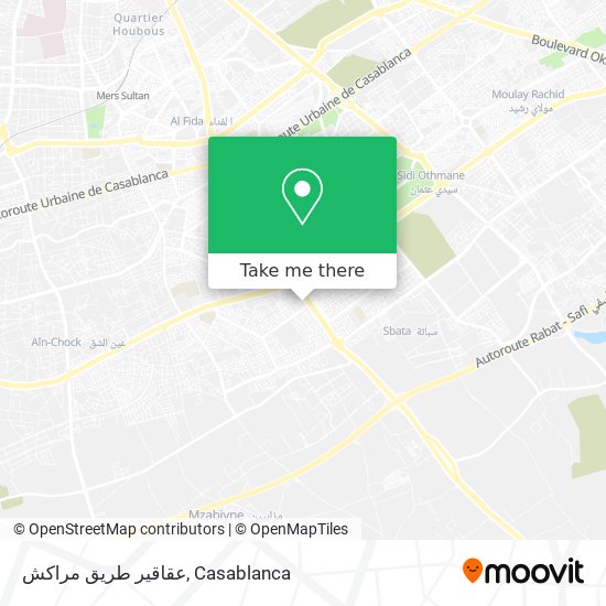 عقاقير طريق مراكش map