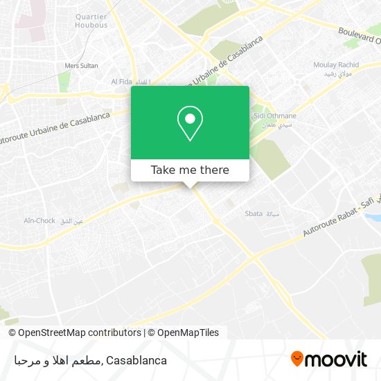 مطعم اهلا و مرحبا map