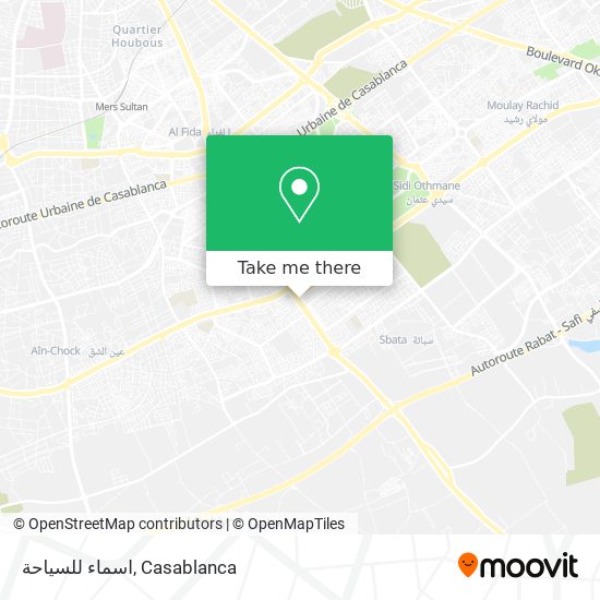 اسماء للسياحة map