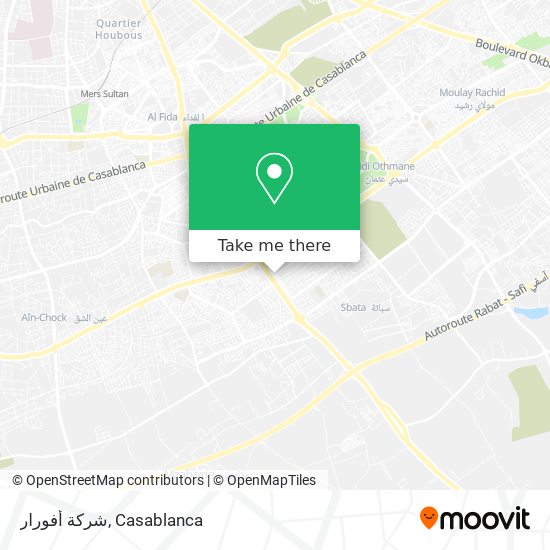 شركة أفورار map