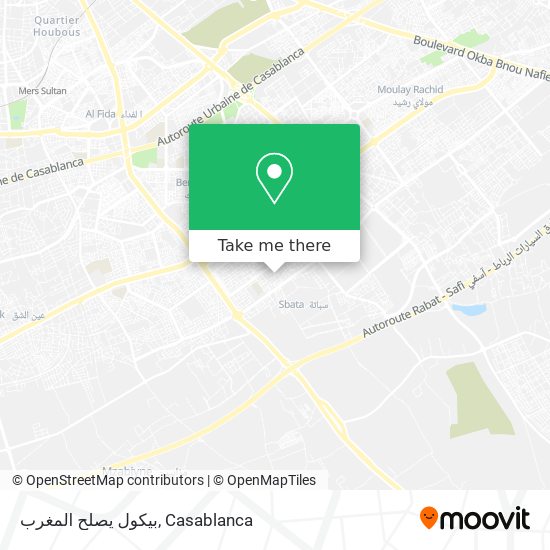 بيكول يصلح المغرب map