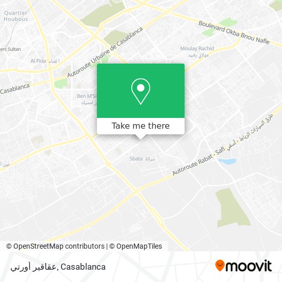 عقاقير أورتي map