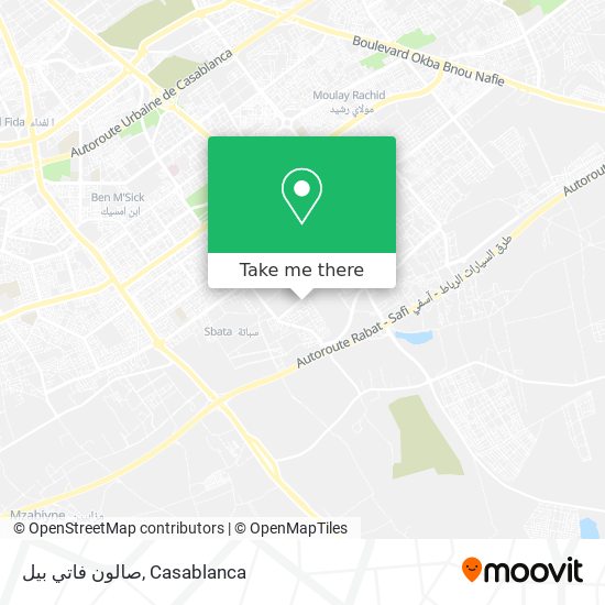 صالون فاتي بيل map