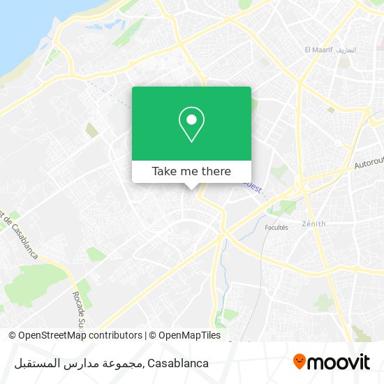 مجموعة مدارس المستقبل map