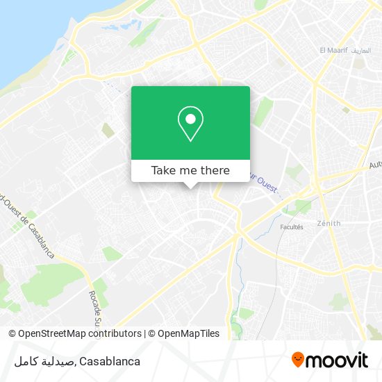 صيدلية كامل map