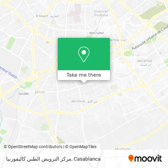 مركز الترويض الطبي كاليفورنيا map