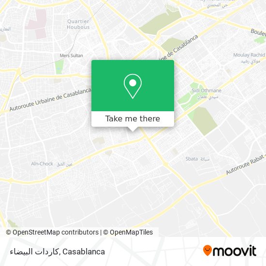 كاردات البيضاء map