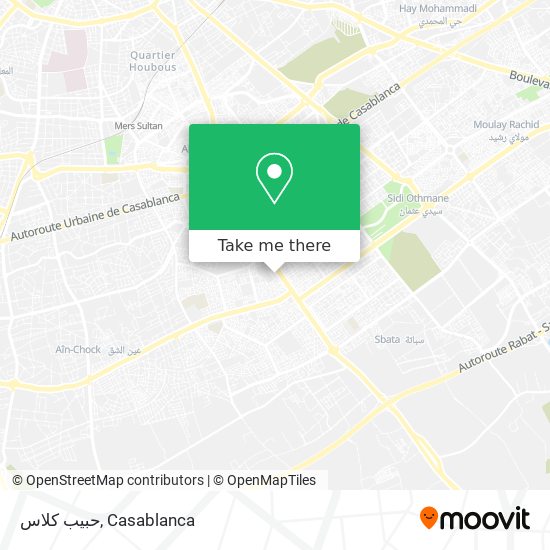 حبيب كلاس map